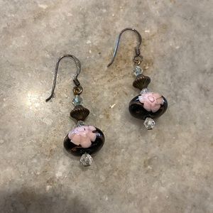 *SALE* Glass bead earrings